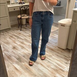 Abercrombie & Fitch Classic Blue low rise baggy Jeans